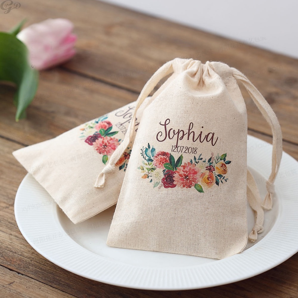 Baby Clothing Names - 100 Stück individuelle Namenslogo, Hochzeit, Geburtstag,