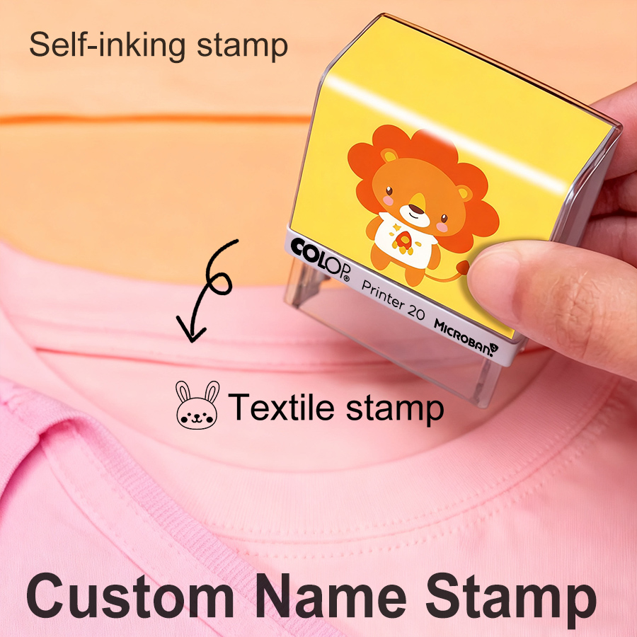 Baby Clothing Names - Personalisierter Stempel für Kinderkleidung | Wasserfester