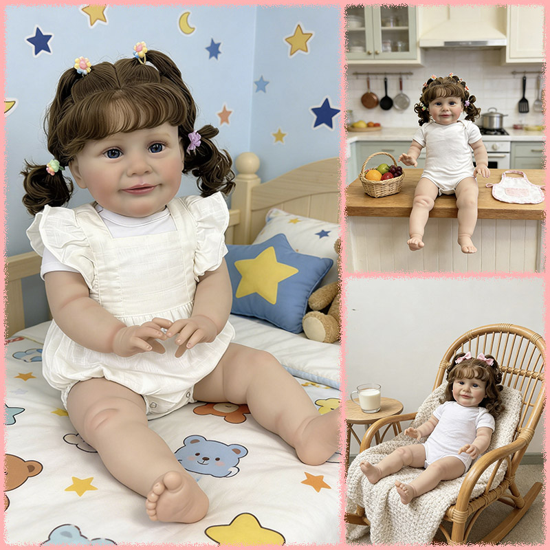 Baby Clothing Layers - 25 Zoll große, lebensechte, süße Zoe