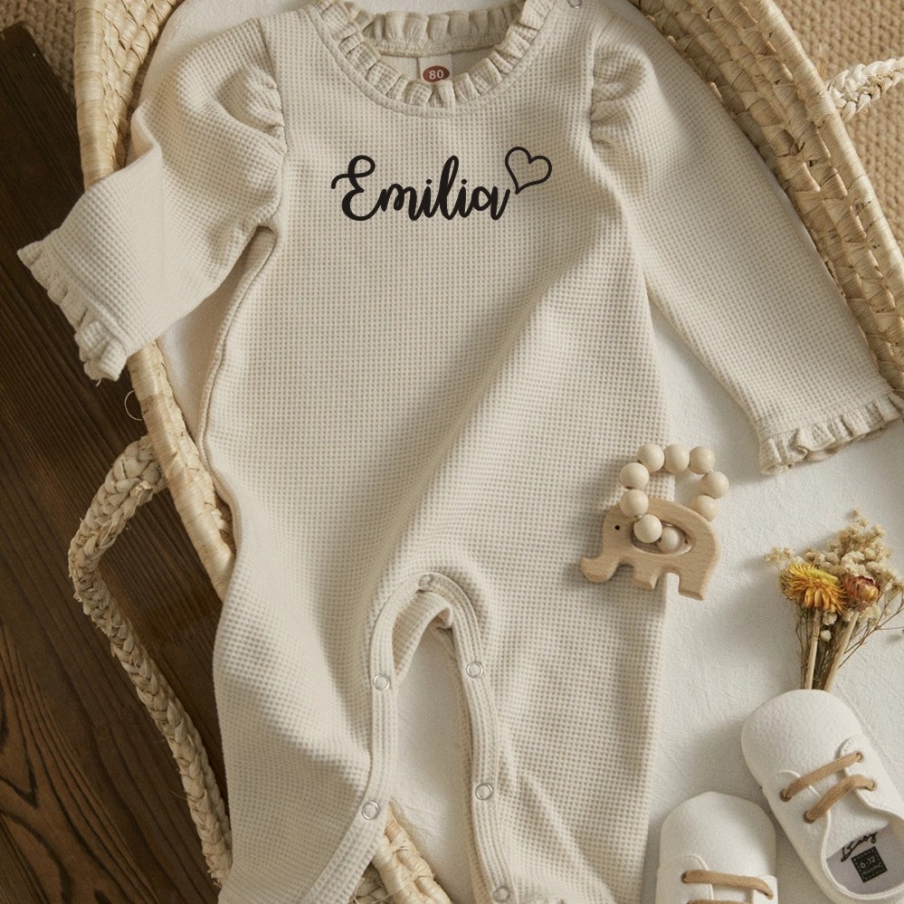 Baby Clothing Names - Personalisierte Kleinkind Neugeborenen Baby Mädchen Strampler