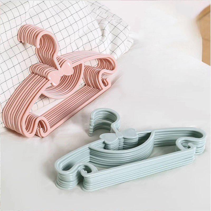 Baby Clothing Hanging Rack - 12-teiliges Baby-Kinder-Kleiderbügel-Set, Langlebiger Rutschfester Kleiderständer, Kleinkinder-Kleidungs-Organizer