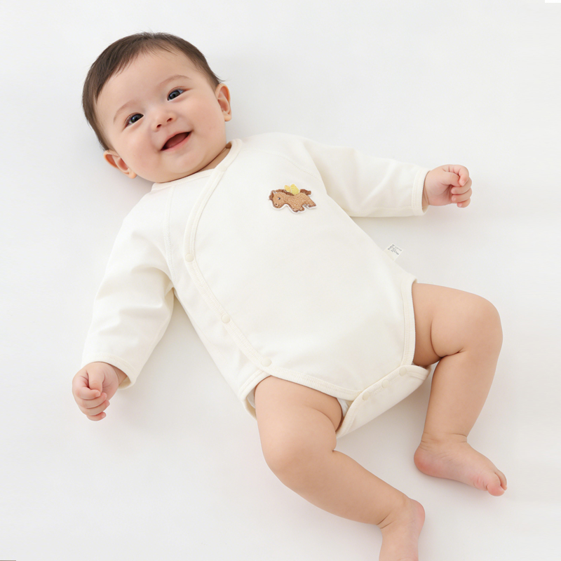 Baby Clothing Layers - Neugeborenen Frühlingskleidung Langarm-Strampler A-Klasse Jungen- und