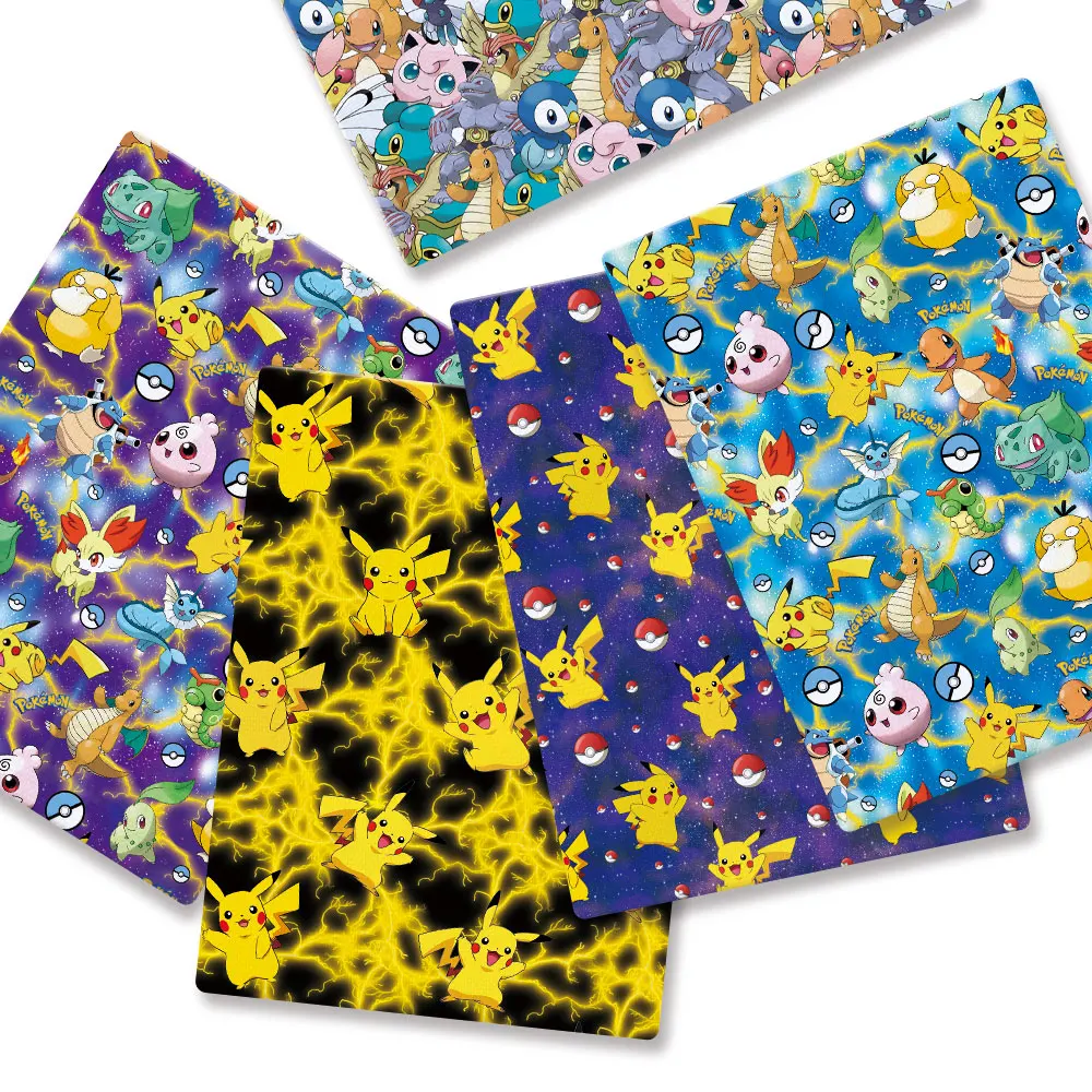 Baby Clothing Model - Pokemon Cartoon Fabric140*50cm Handgemachte Nähen Patchwork