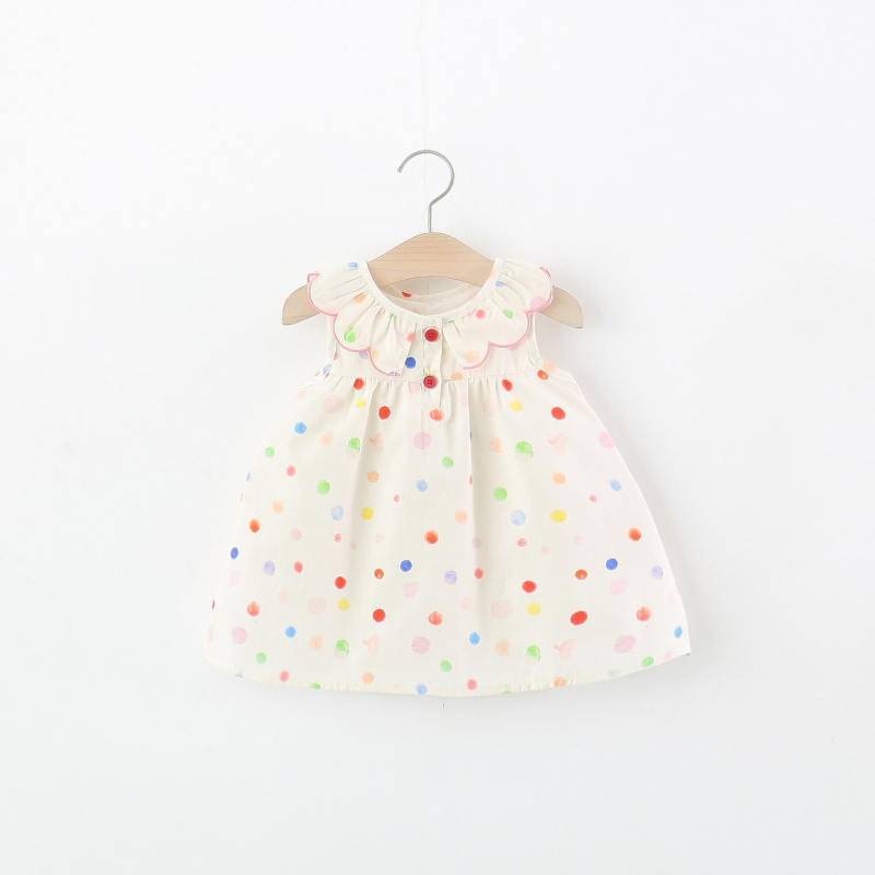 Baby Clothing Layers - Kinderkleidung: ärmelloses Sommerkleid für Mädchen, buntes,