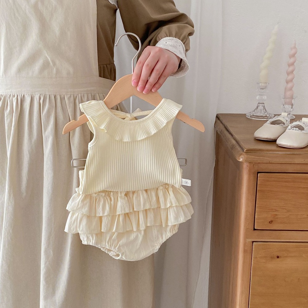 Baby Clothing Layers - Koreanischer Stil Baby Mädchen Kleidungsset 0-2