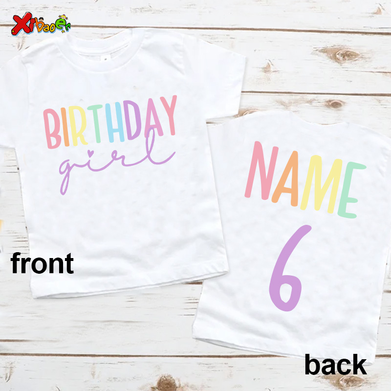 Baby Clothing Names - Geburtstags kind T-Shirt Party Outfits für