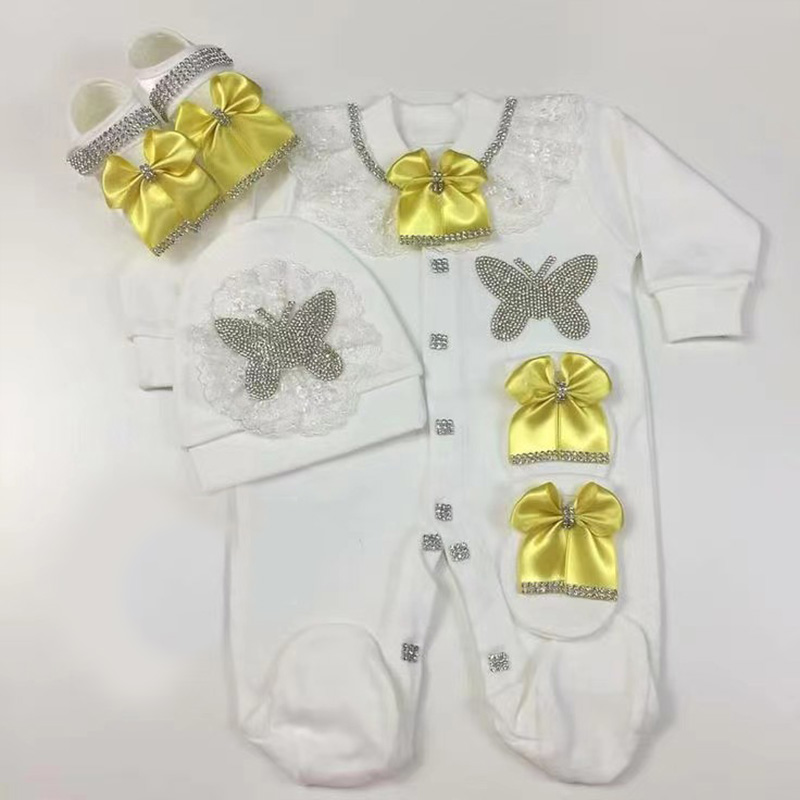 4-teiliges Willkommens-Heimkeh – Baby Clothing Names Bewertung und Preis