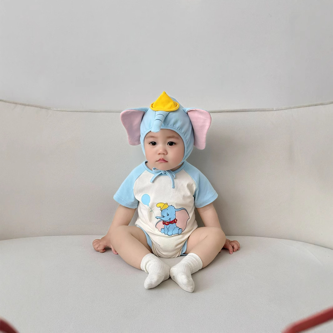 Baby-Einteiler mit 3D-Elefant- – Baby Clothing Elephant Bewertung und Preis