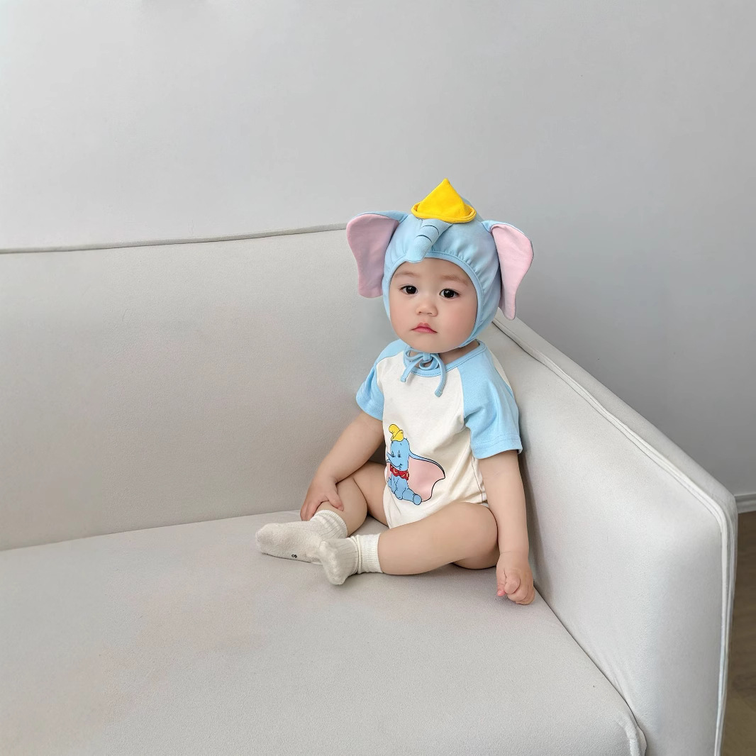 Baby-Einteiler mit 3D-Elefant- – Baby Clothing Elephant Bewertung und Preis
