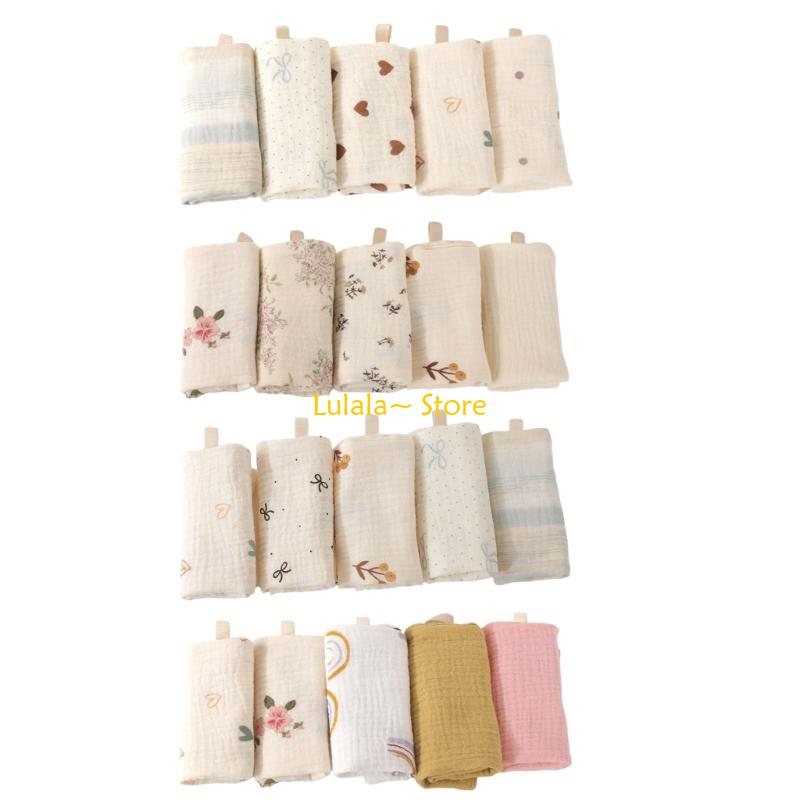 Y4QA Packung mit 5 weichen Bab – Printed Bibs Pack Bewertung und Preis