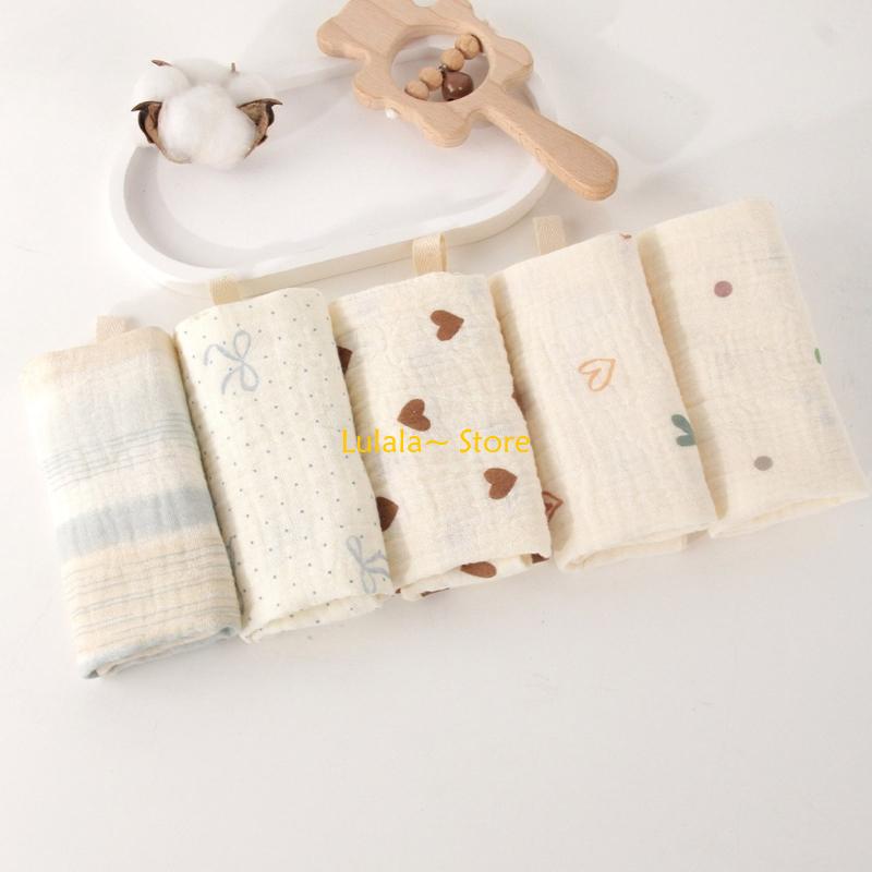 Y4QA Packung mit 5 weichen Bab – Printed Bibs Pack Bewertung und Preis