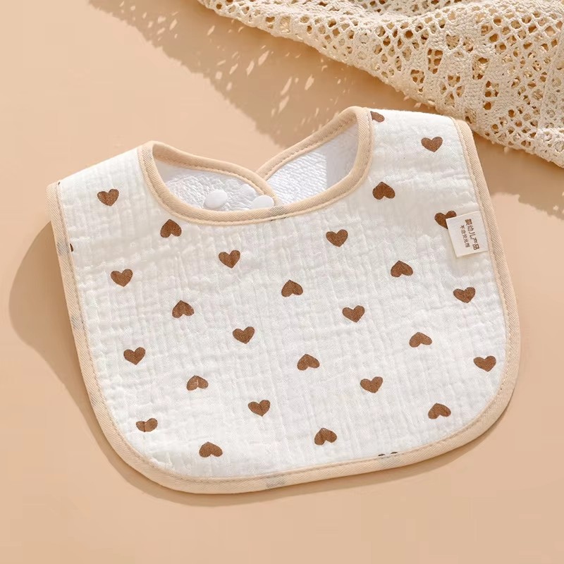 7 Stück/Packung Cartoon-Druck  – Printed Bibs Pack Bewertung und Preis