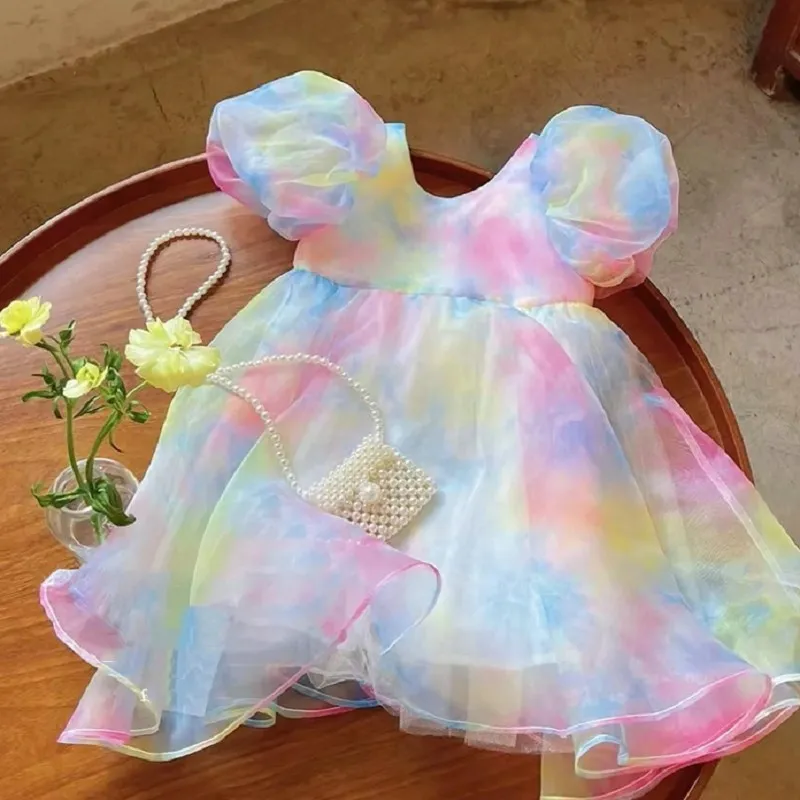 Sommer Mädchen Kleid Kinder Kl – Baby Clothing Yellow Bewertung und Preis