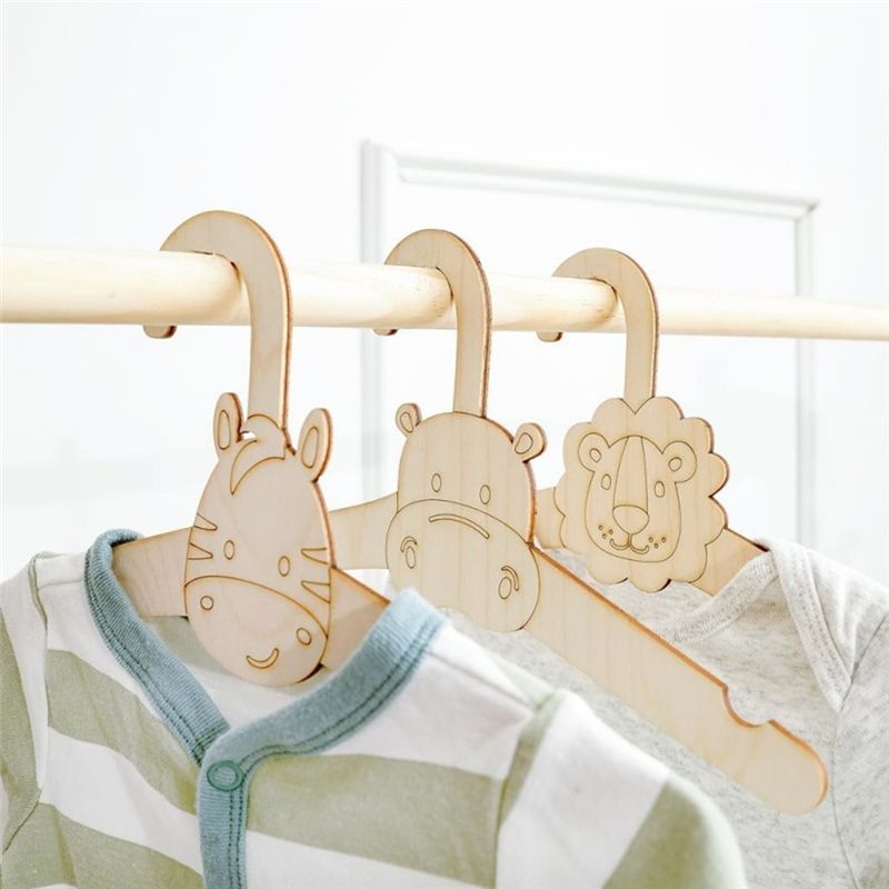 20 Stück niedliche Holz-Kleide – Baby Clothing Hanging Rack Bewertung und Preis