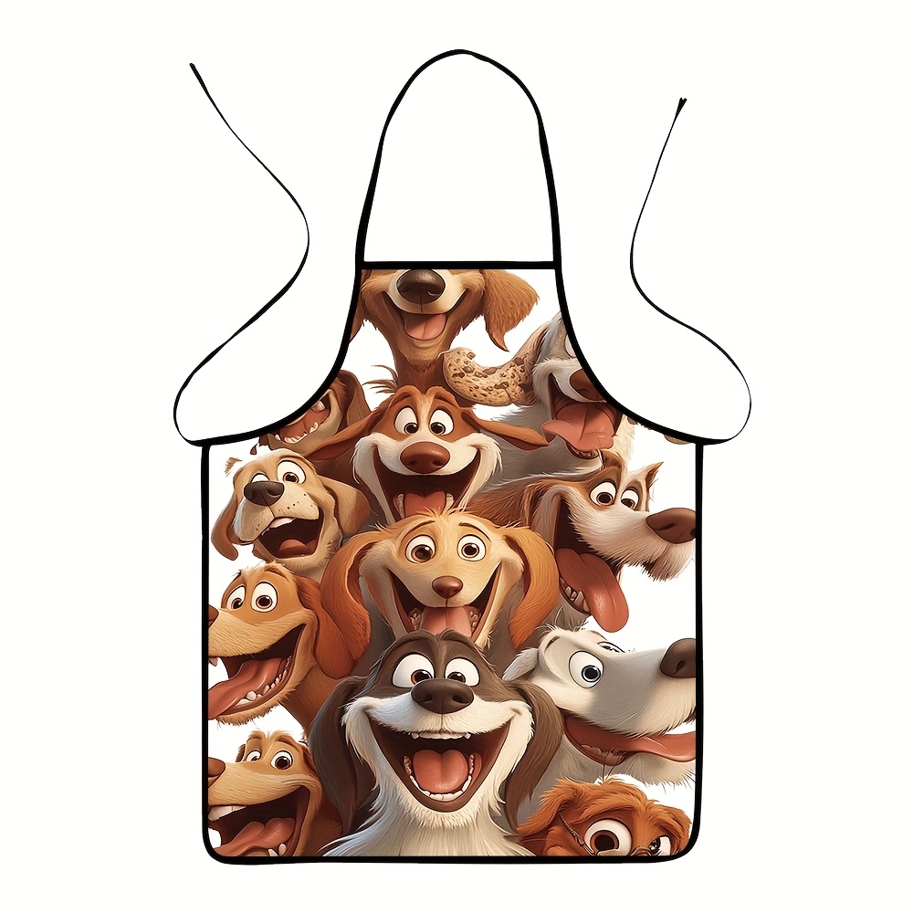 Cartoon Dog Pack Schürze – Auf – Printed Bibs Pack Bewertung und Preis