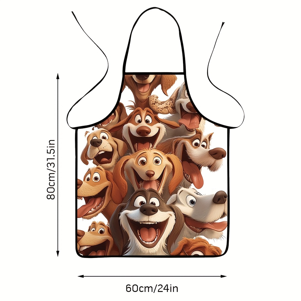 Cartoon Dog Pack Schürze – Auf – Printed Bibs Pack Bewertung und Preis