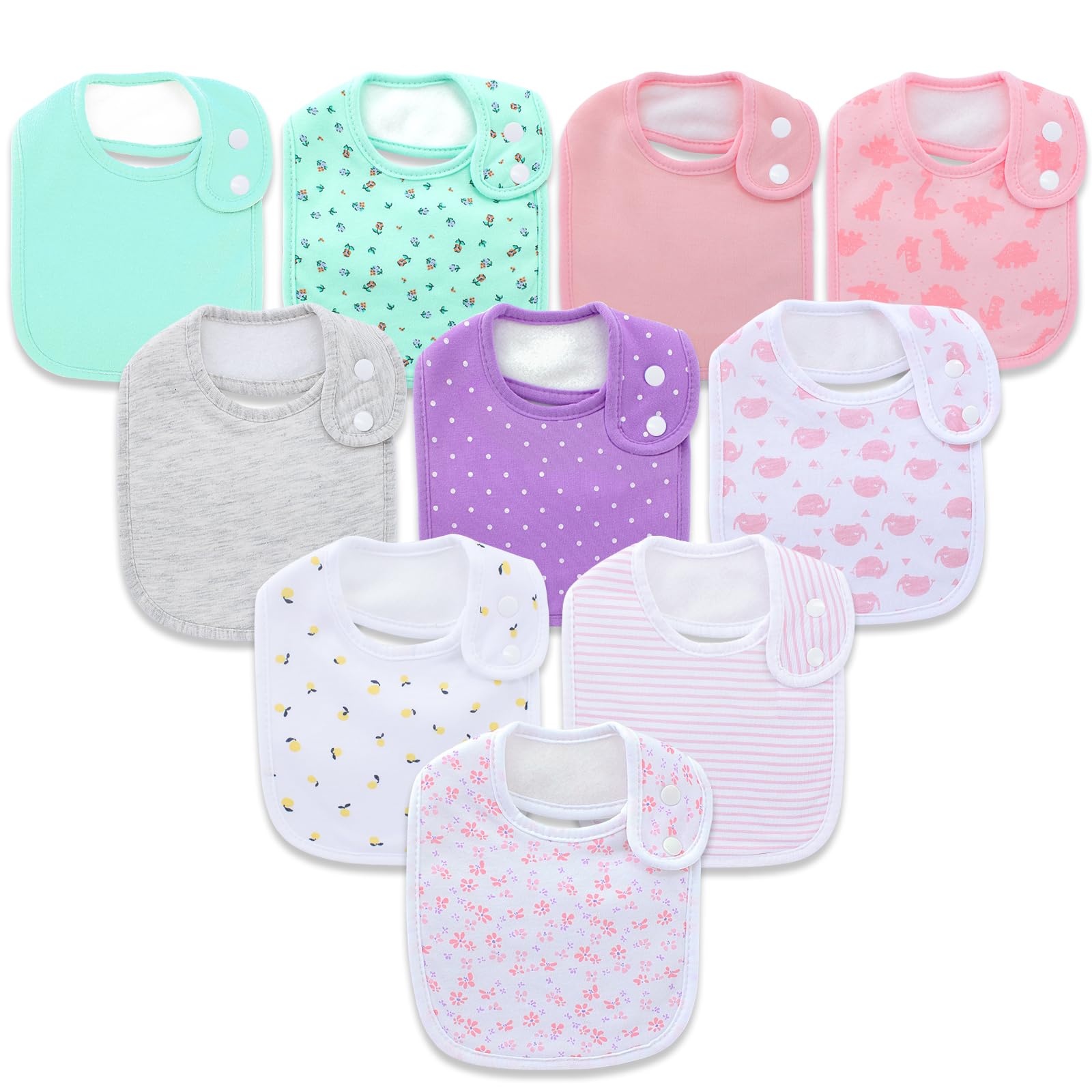 Benoxine 10er-Pack Baby-Lätzch – Printed Bibs Pack Bewertung und Preis
