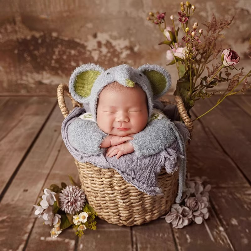 Neugeborenen Fotografie Requis – Baby Clothing Elephant Bewertung und Preis