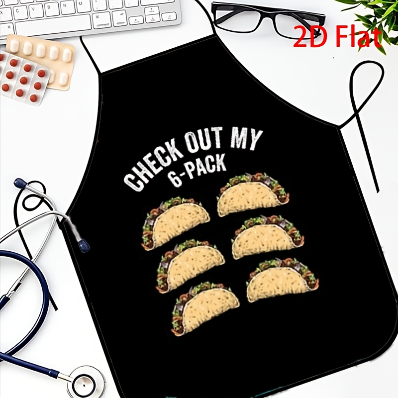 Lustige Taco-Schürze, „Check O – Printed Bibs Pack Bewertung und Preis