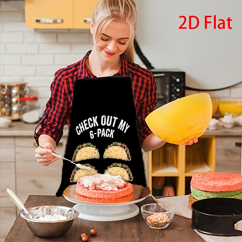 Lustige Taco-Schürze, „Check O – Printed Bibs Pack Bewertung und Preis