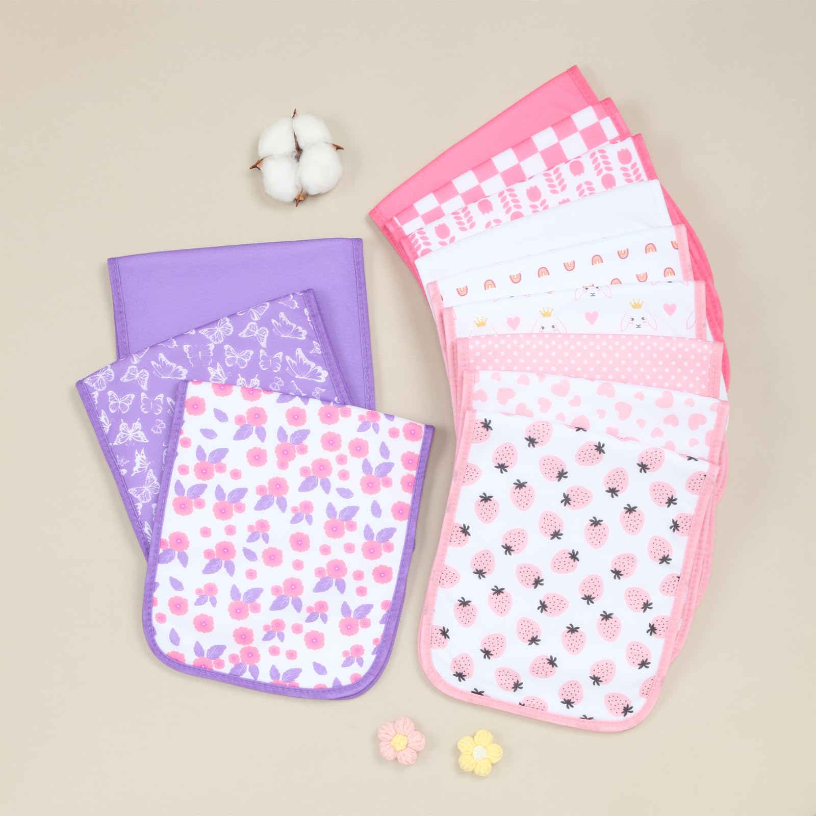 Benoxine 8er-Pack Bio-Baumwoll – Printed Bibs Pack Bewertung und Preis
