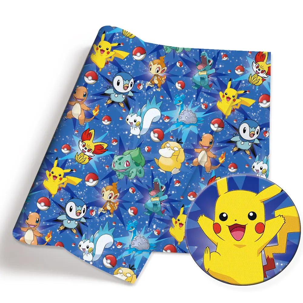 Pokemon Cartoon Fabric140*50cm – Baby Clothing Model Bewertung und Preis