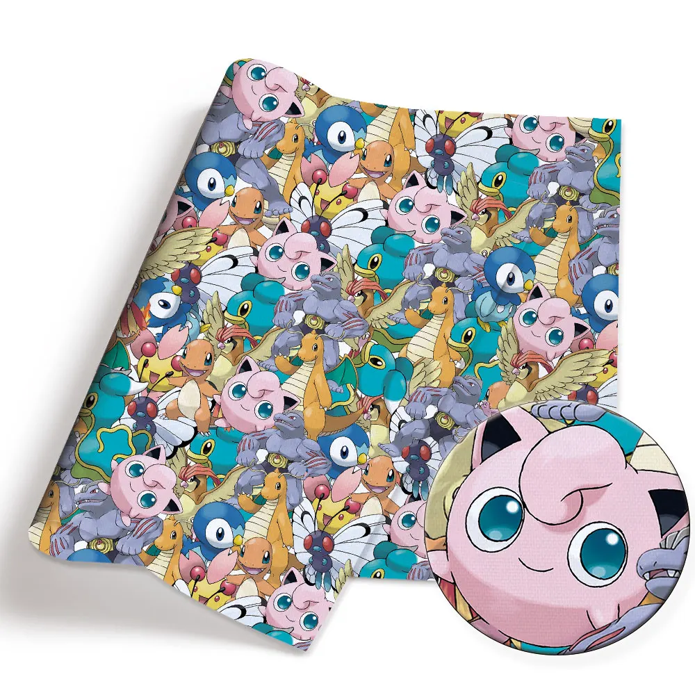 Pokemon Cartoon Fabric140*50cm – Baby Clothing Model Bewertung und Preis