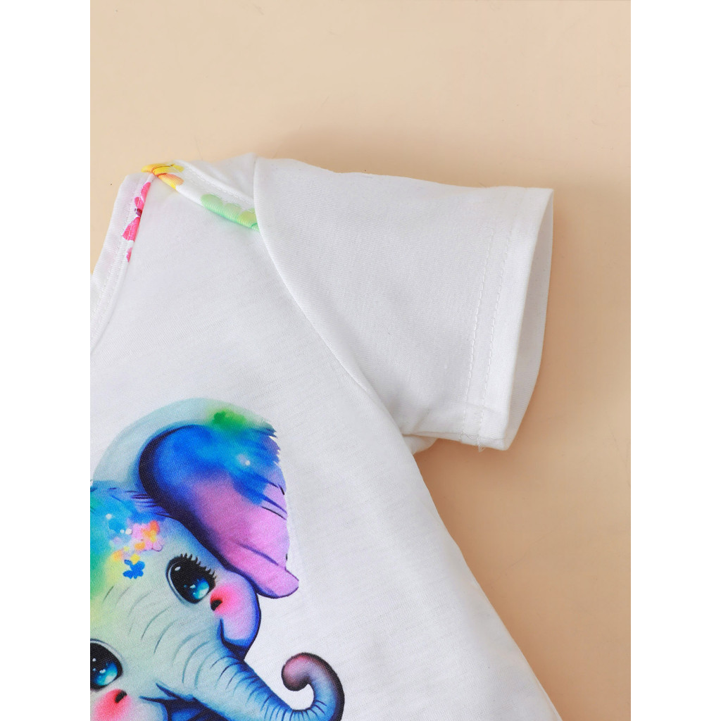 3PCS Neugeborenen Baby Mädchen – Baby Clothing Elephant Bewertung und Preis