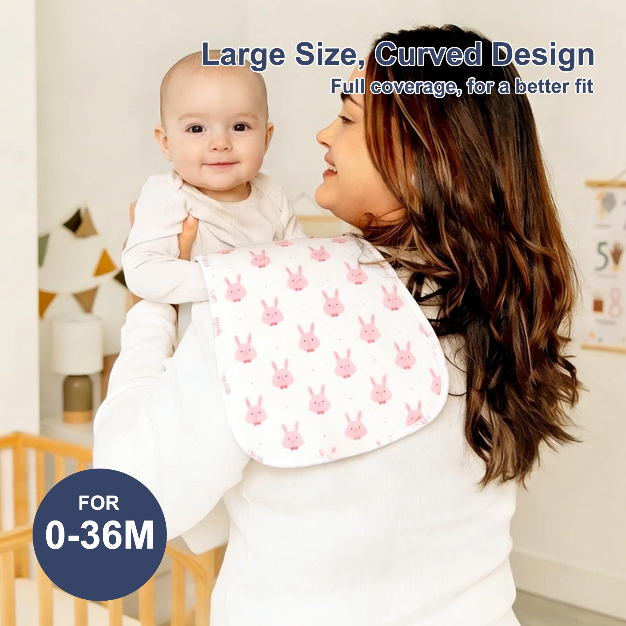 Benoxine 10er-Pack Große Baby- – Printed Bibs Pack Bewertung und Preis
