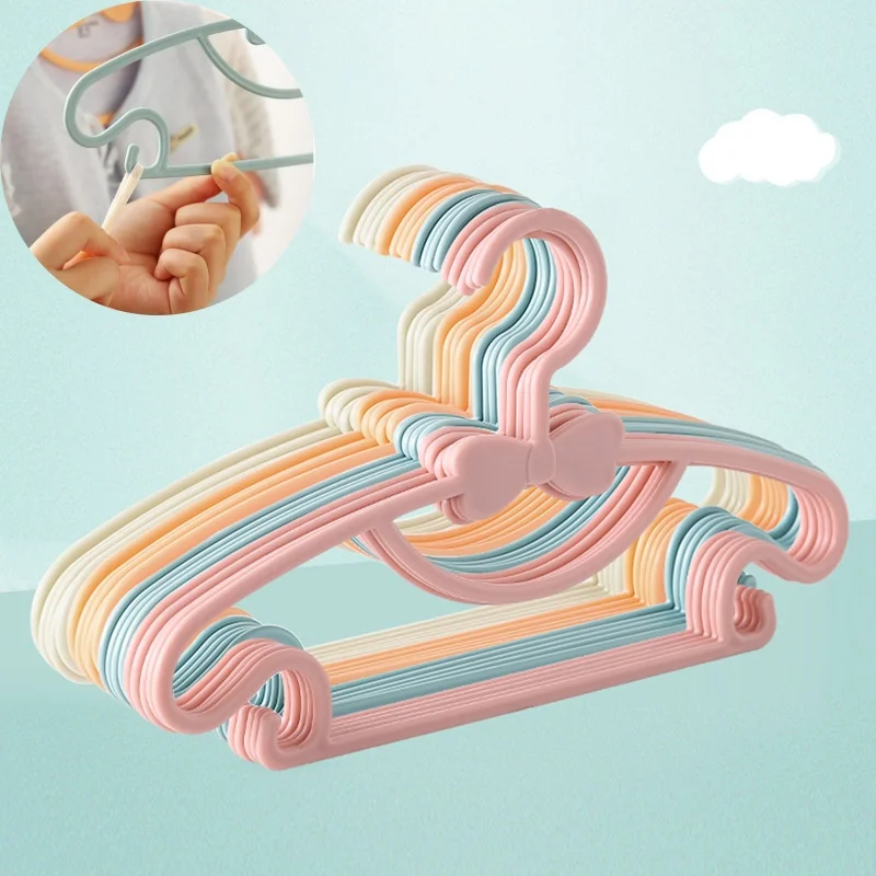 5-50Pcs Baby Kleiderbügel Kuns – Baby Clothing Hanging Rack Bewertung und Preis